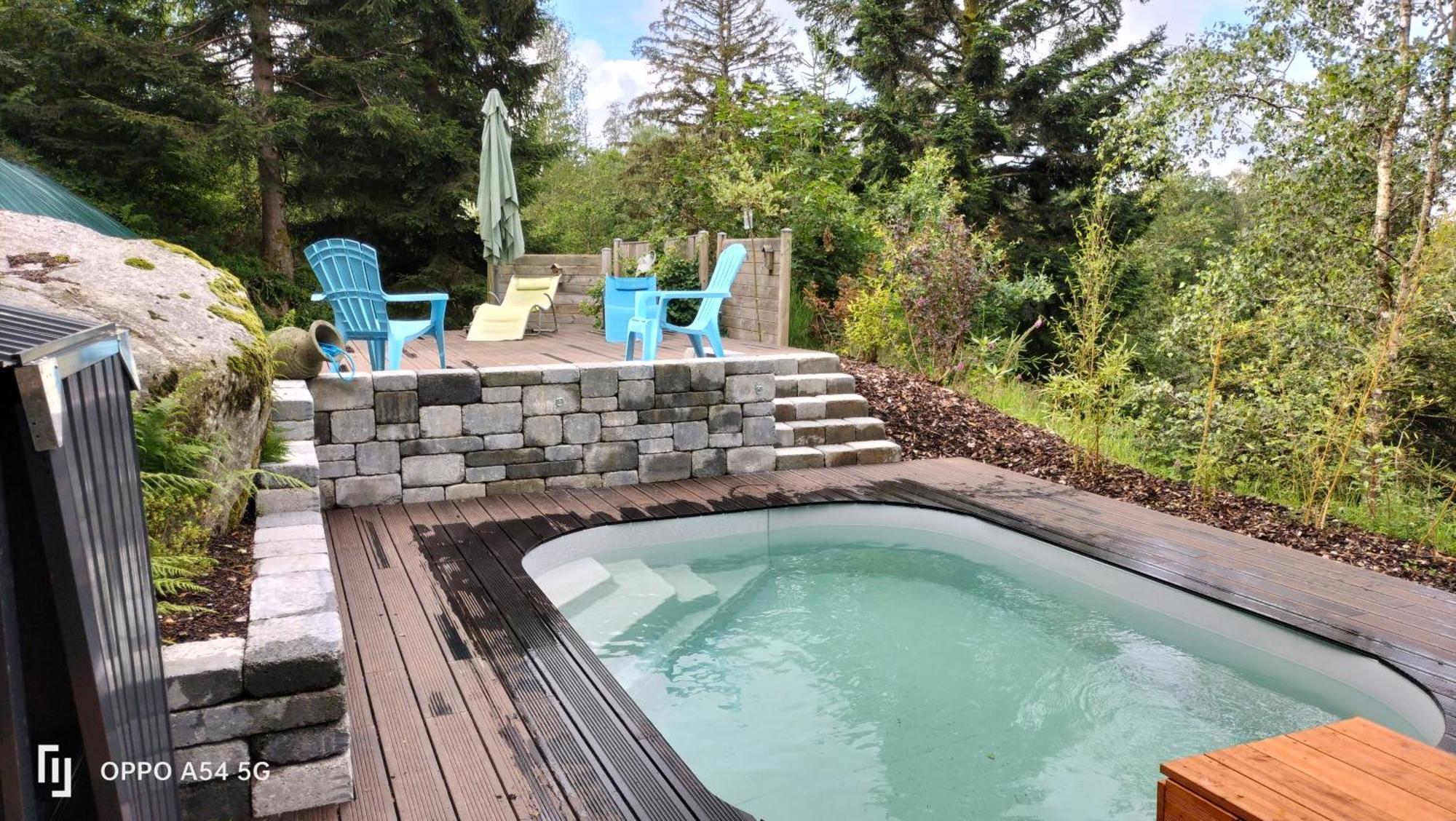 Chalet Luxe 12 Personnes Spa Sauna Vosges-Gerardmer Le Tholy Exterior photo